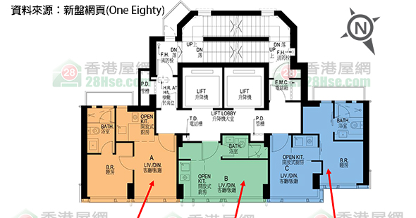 One Eighty Floorplan Pricelist Updated date: 2019-10-28