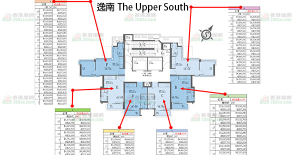 逸南 單位訂價圖 更新日期: 2021-05-26